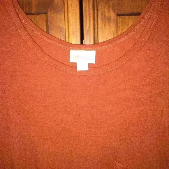 LuLaroe Carly Burnt  Orange, size M - Picture 2 of 3